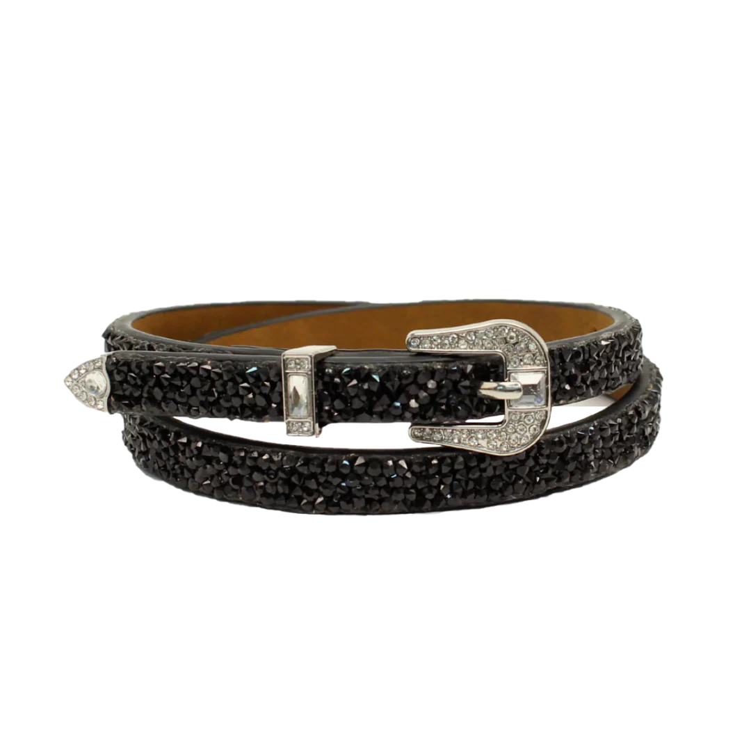 3D Belt Crystal Hatband