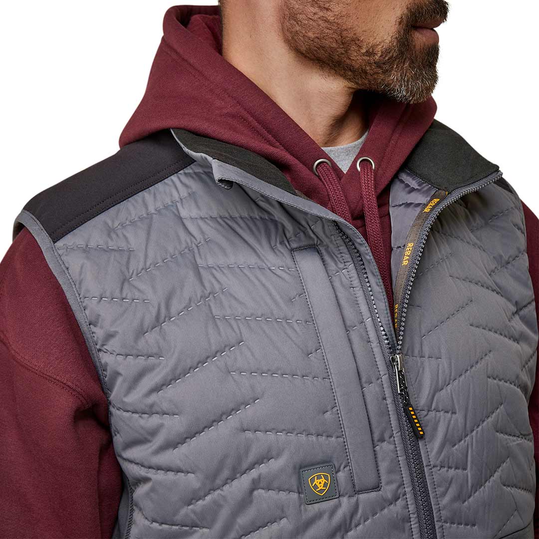 Ariat Men's Rebar Cloud 9 Insulated Vest - Image 3