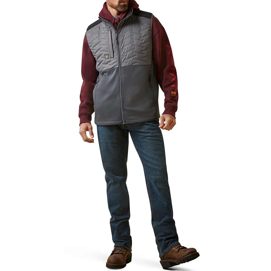 Ariat Men's Rebar Cloud 9 Insulated Vest - Image 7