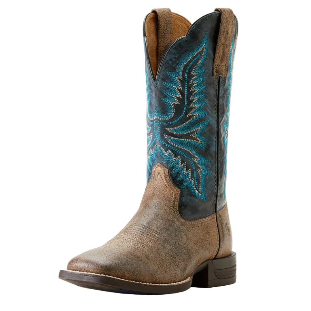 Ariat Men's Brush Creek Wide Square Toe Cowboy Boot