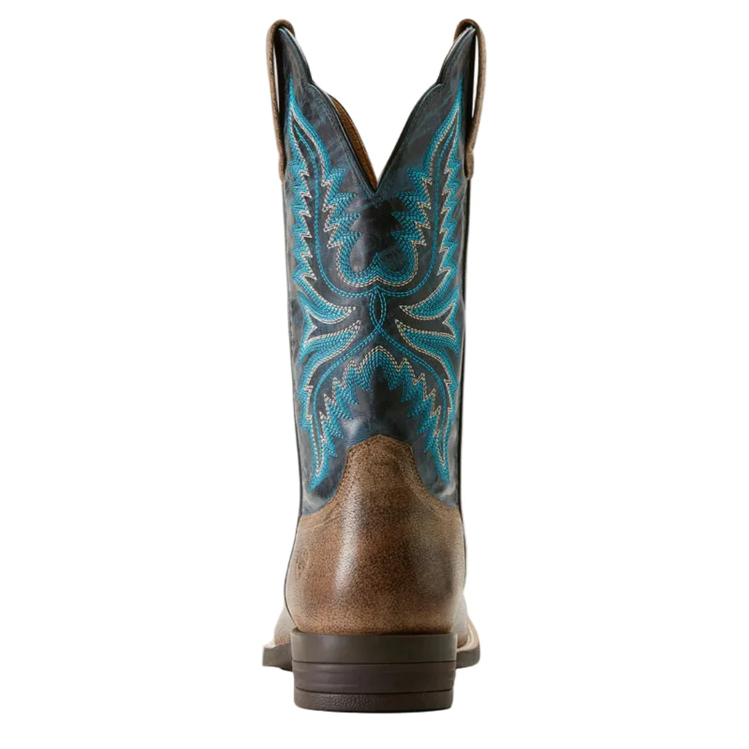 Ariat Men's Brush Creek Wide Square Toe Cowboy Boot - Image 4