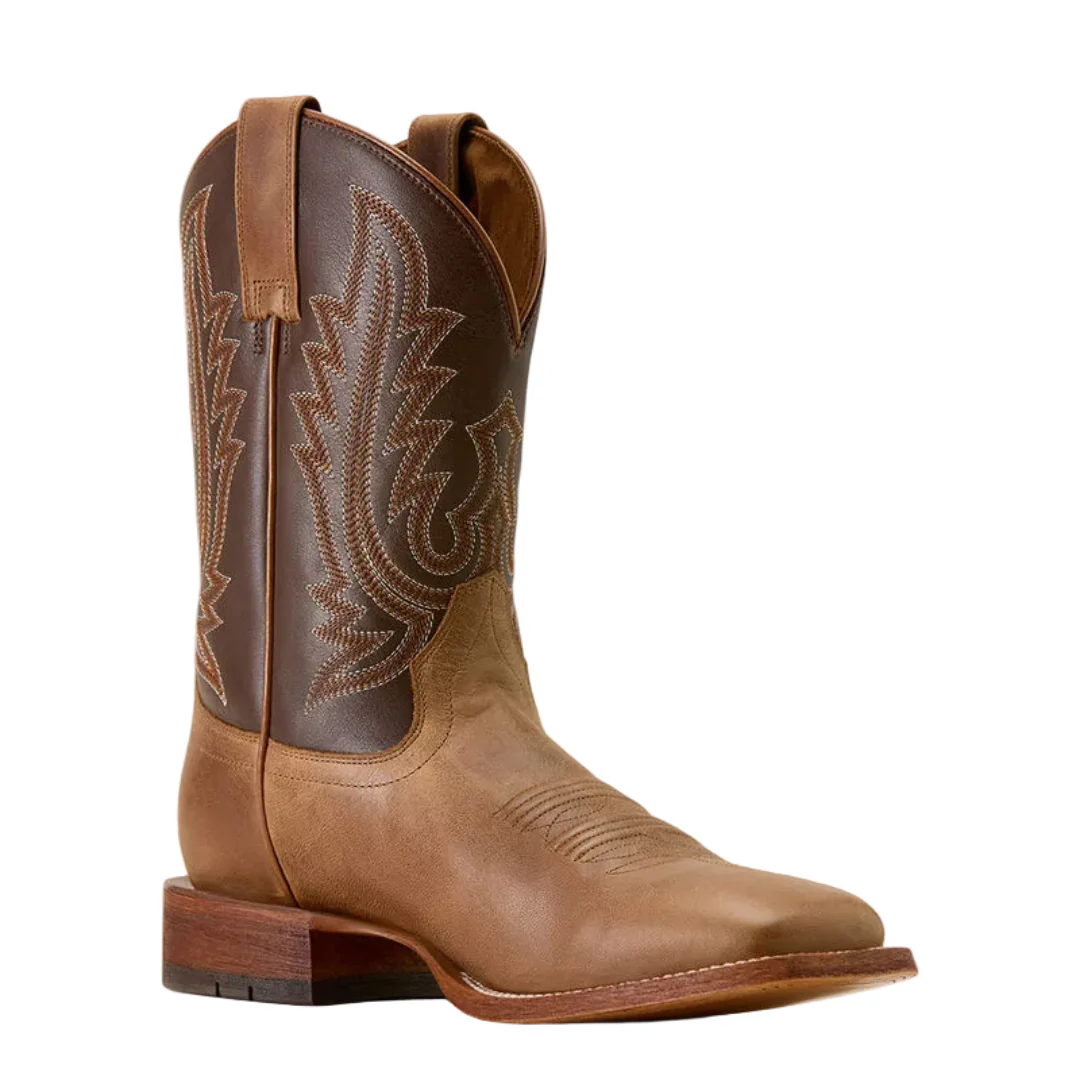 Ariat Men's County Roads Wide Square Toe Cowboy Boot - Image 3