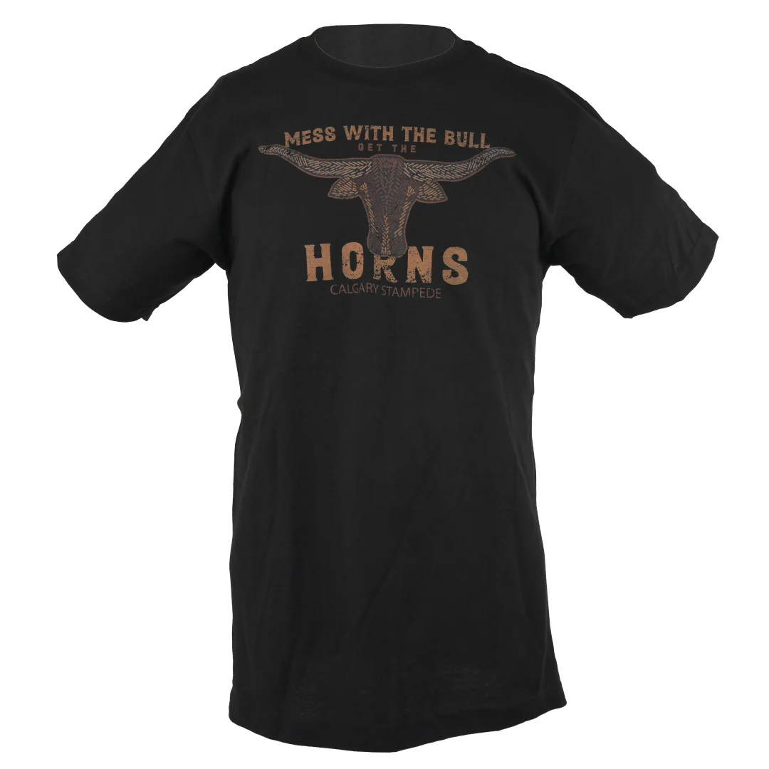 Calgary Stampede Men's Horns Graphic T-Shirt