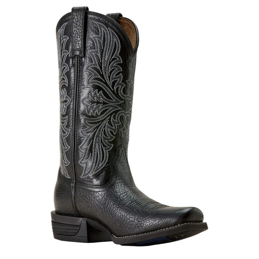 Ariat Men's Hustler Narrow Cutter Toe Cowboy Boot - Image 3