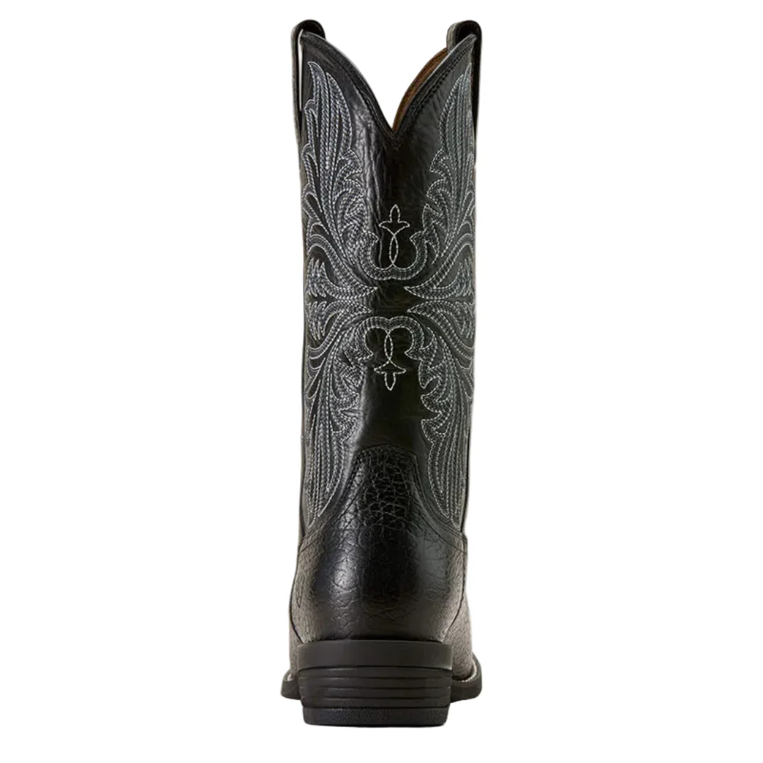 Ariat Men's Hustler Narrow Cutter Toe Cowboy Boot - Image 5