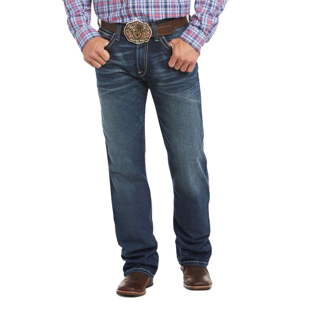 Ariat Men's M4 Low Rise Stretch Adkins Bootcut Jeans - Image 2