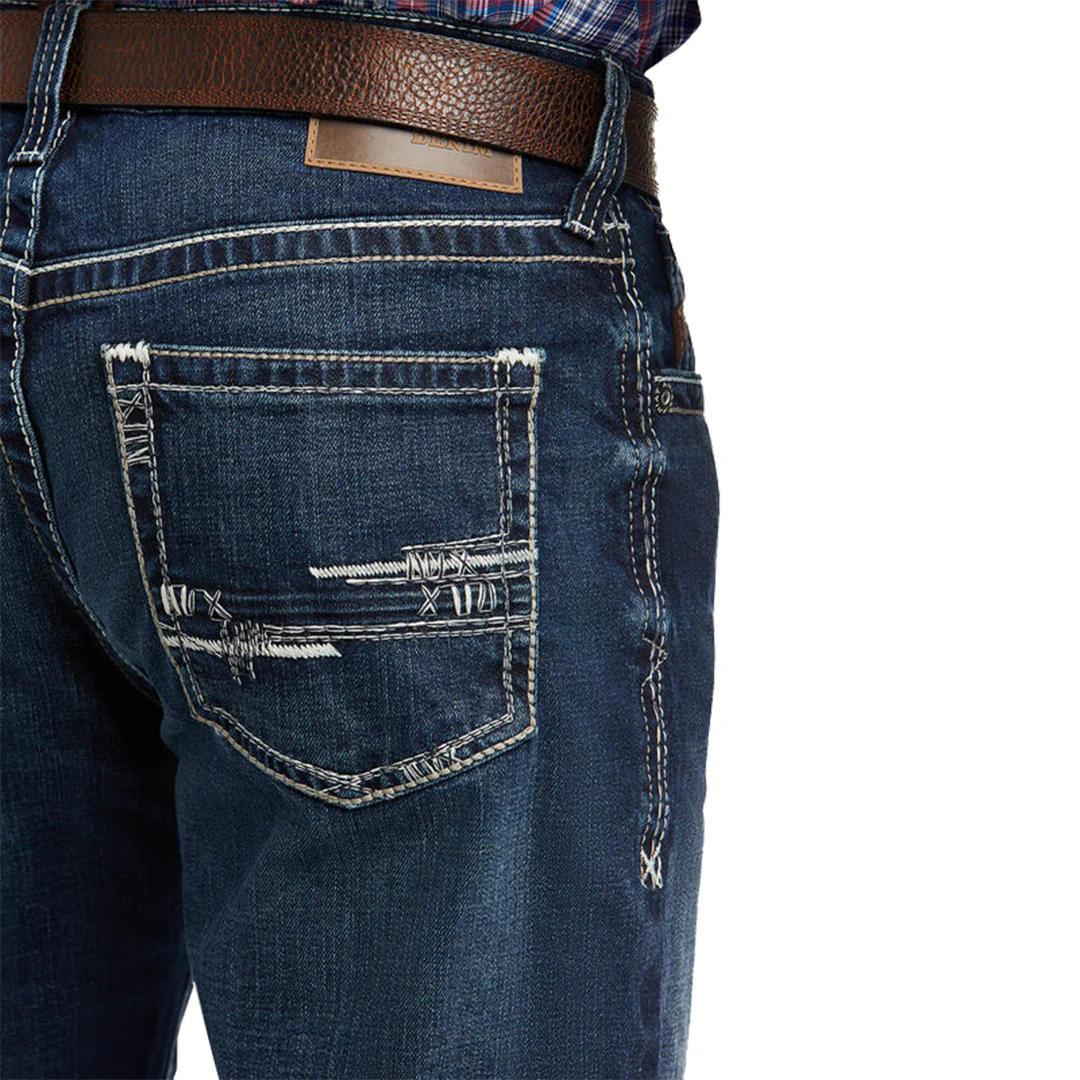 Ariat Men's M4 Low Rise Stretch Adkins Bootcut Jeans - Image 3