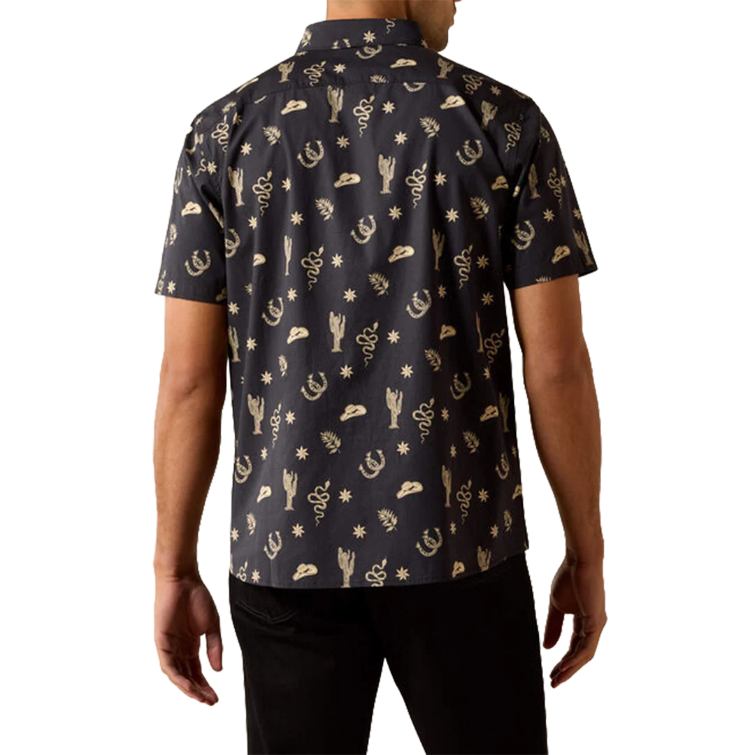 Ariat Men's Mathais Modern Fit Short Sleeve Button Shirt - Image 2