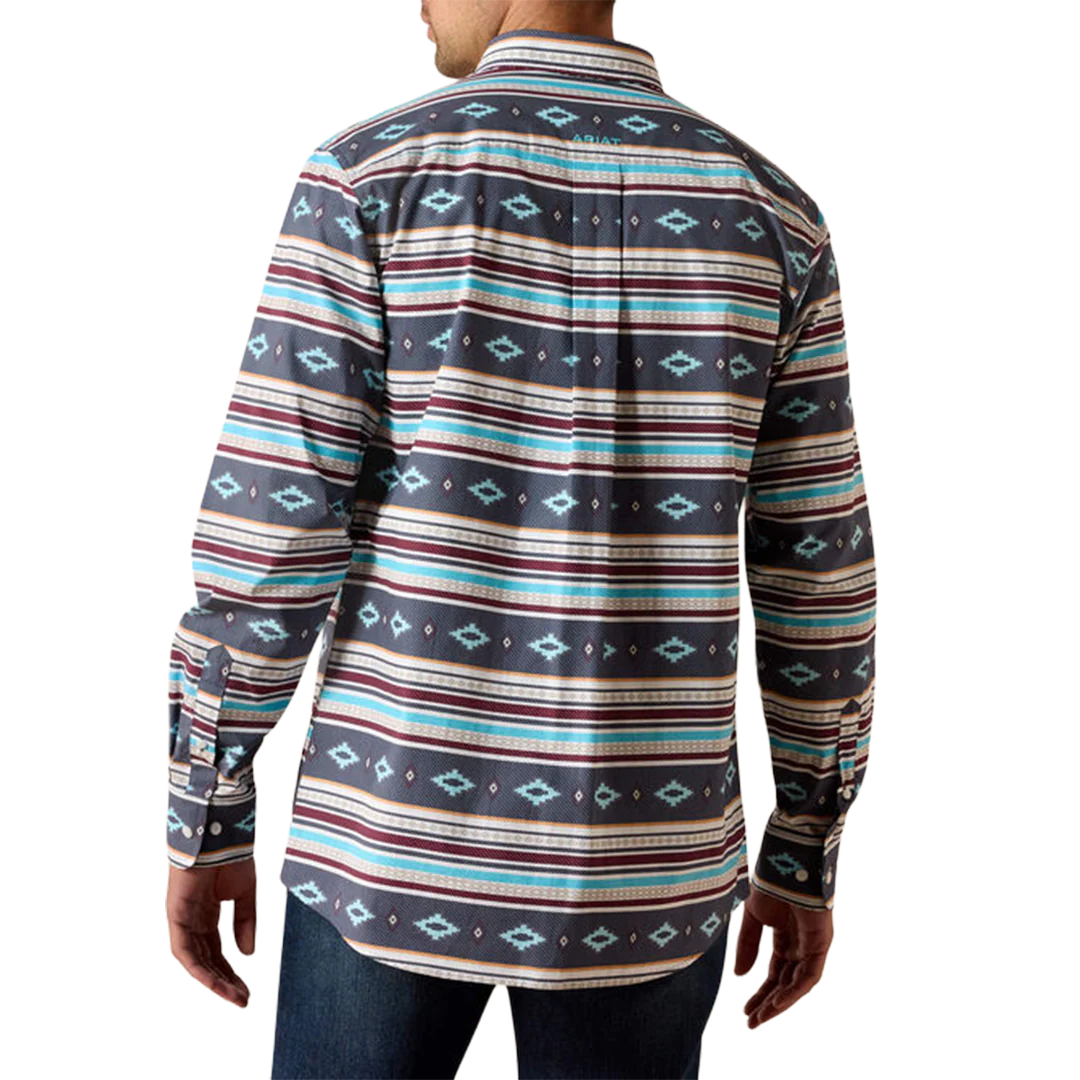 Ariat Men's Pluto Fitted Long Sleeve Button Shirt - Image 2