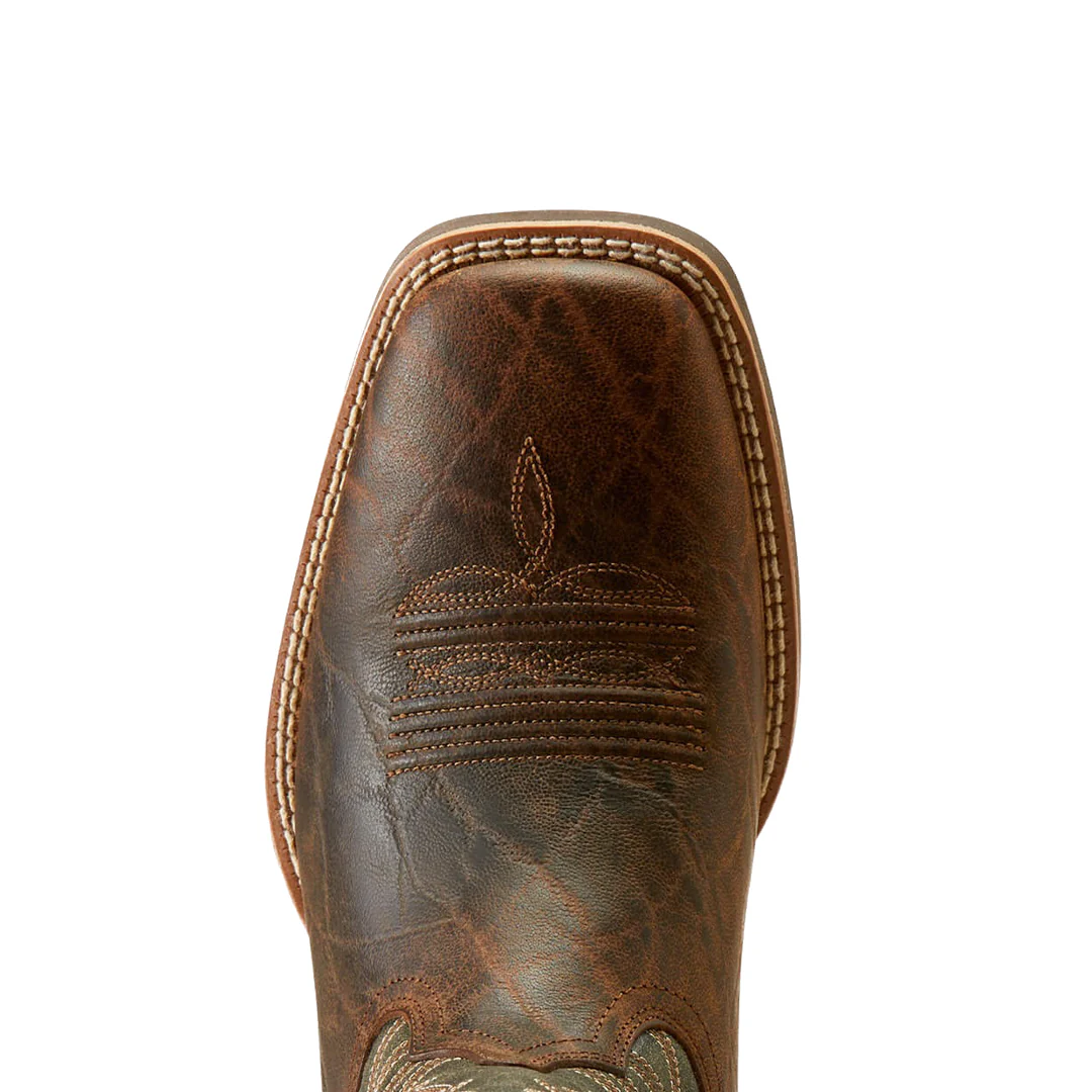 Ariat Men's Sport Big Country Forest Green Cowboy Boots - Image 5
