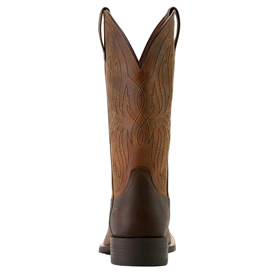 Ariat Men's Sport Rustler Wide Square Toe Cowboy Boots - Image 5