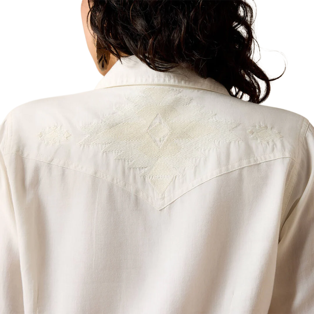 Ariat Women's Bianca Western Long Sleeve Snap Shirt - Image 3