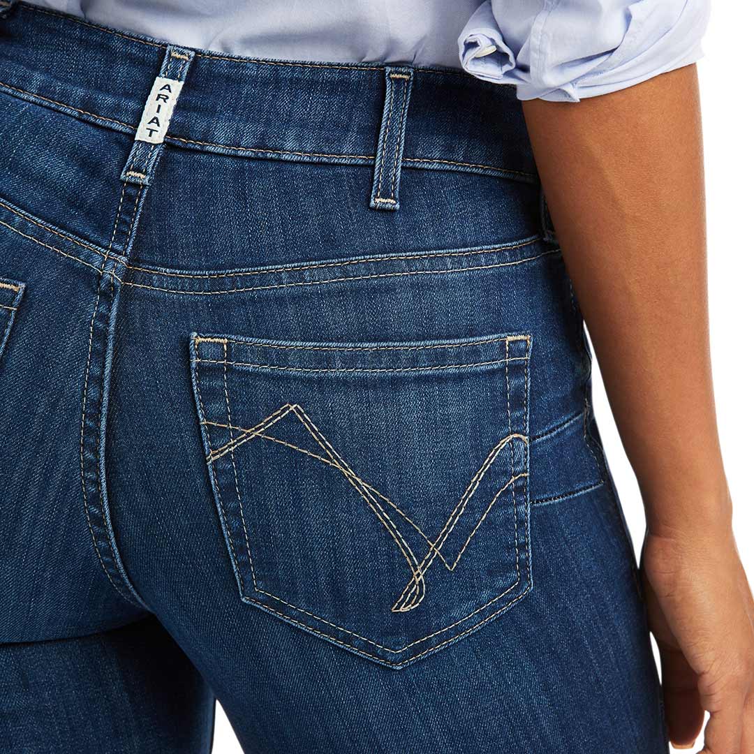 Ariat Women's R.E.A.L. Perfect Rise Abby Straight Jeans - Image 3