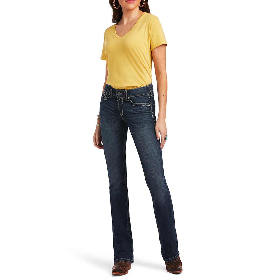 Ariat Women's R.E.A.L. Perfect Rise Lexie Bootcut Jeans - Image 6