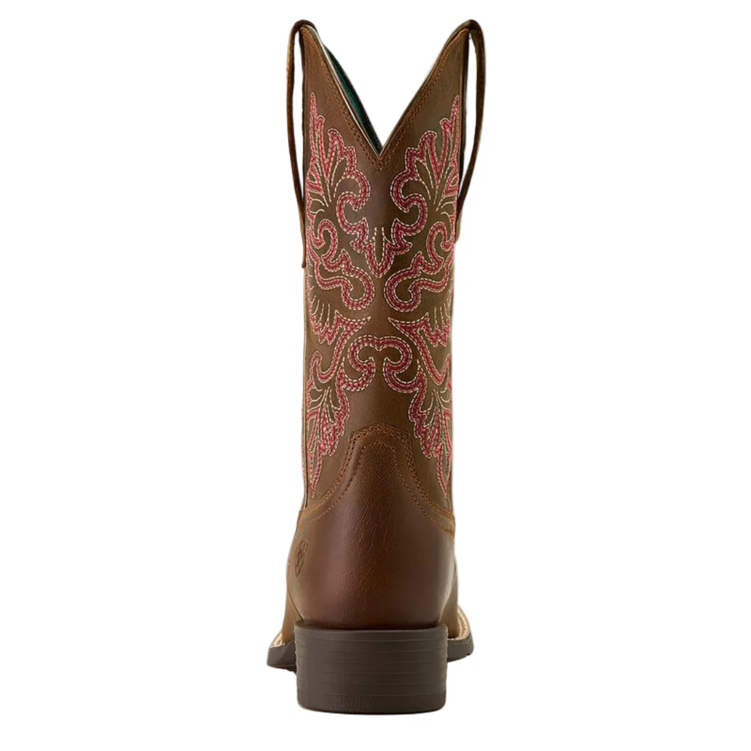 Ariat Women's Round Up StretchFit Wide Square Toe Western Boots - Image 5