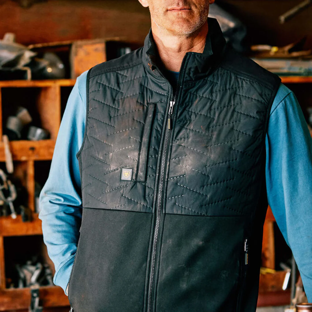 Ariat Men's Rebar Cloud 9 Insulated Vest - Image 4
