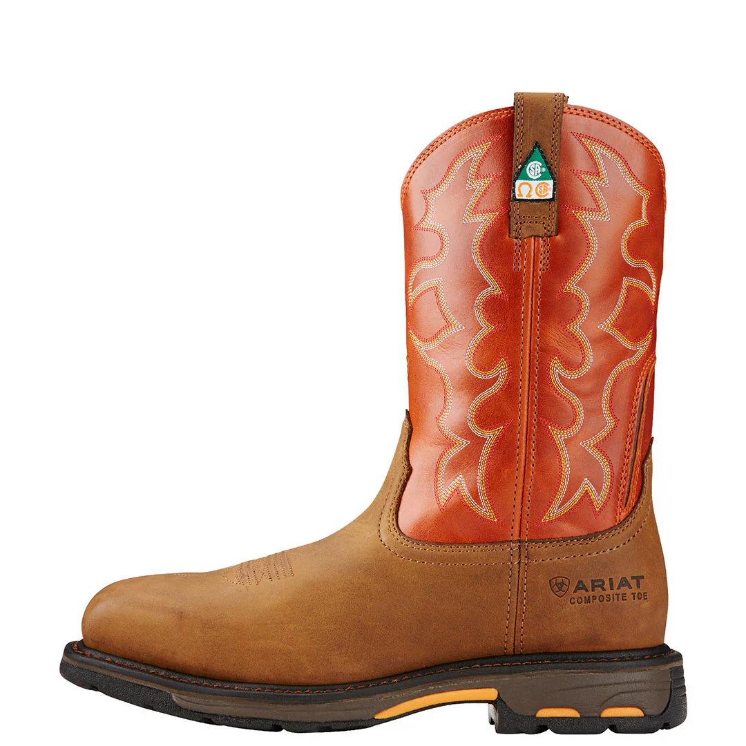 Ariat Work Men's WorkHog CSA Composite Toe Cowboy Boots - Image 2