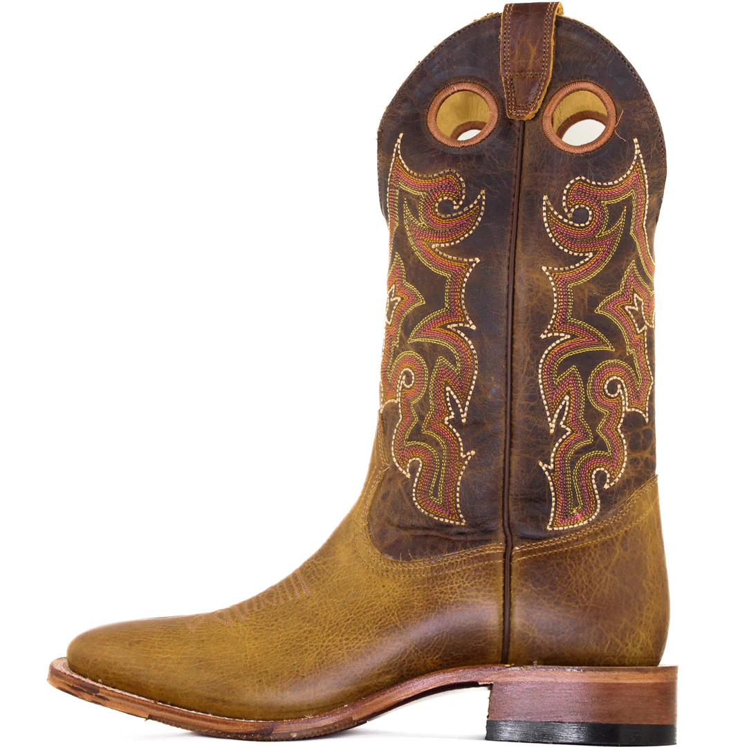 Boulet Men's Square Toe Cowboy Boots - Image 2