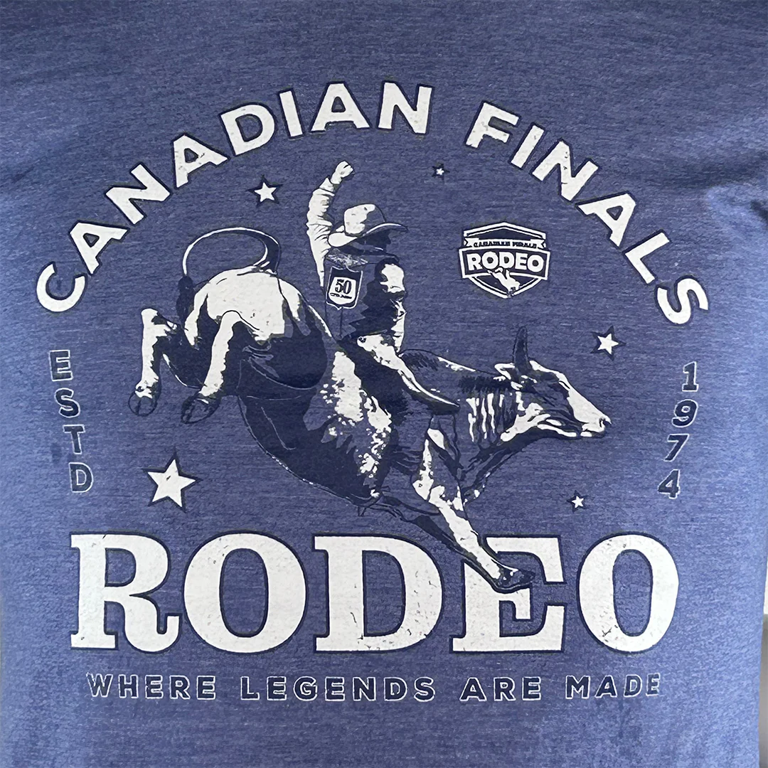 Canadian Finals Rodeo Unisex Bucking Bull T-Shirt - Image 2