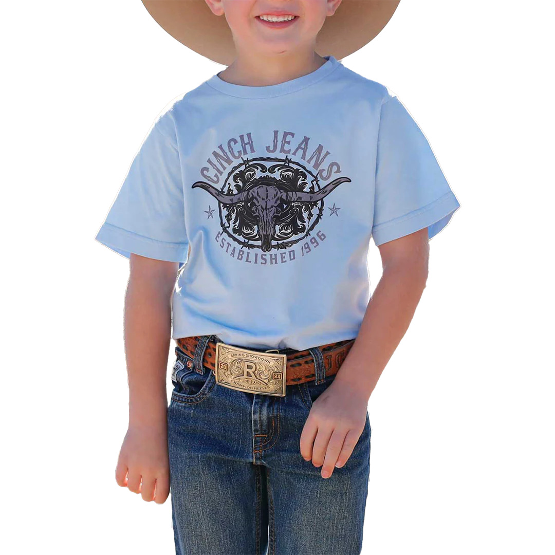 Cinch Boys' Longhorn T-Shirt