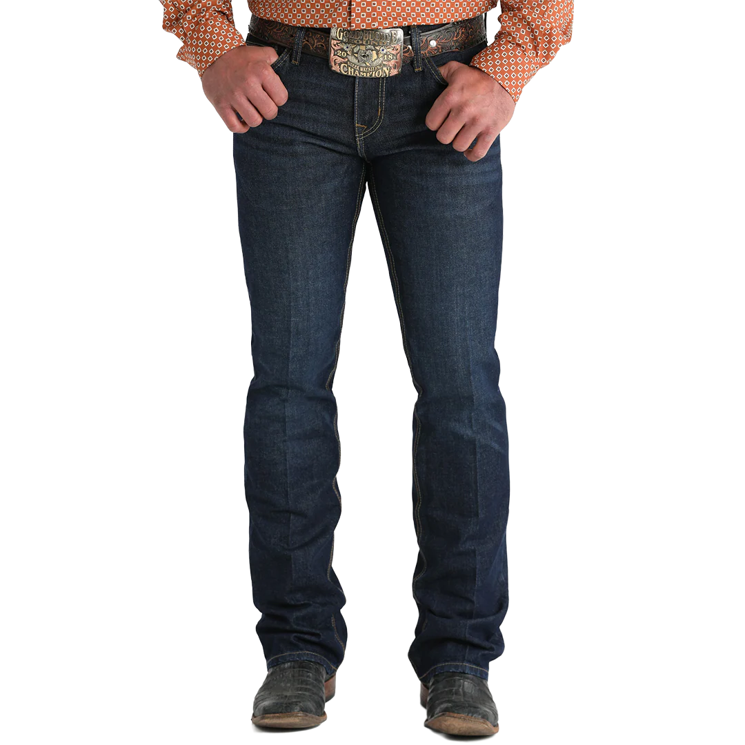 Cinch Men's IAN Slim Fit Rinse Boot Cut Jeans - Image 2