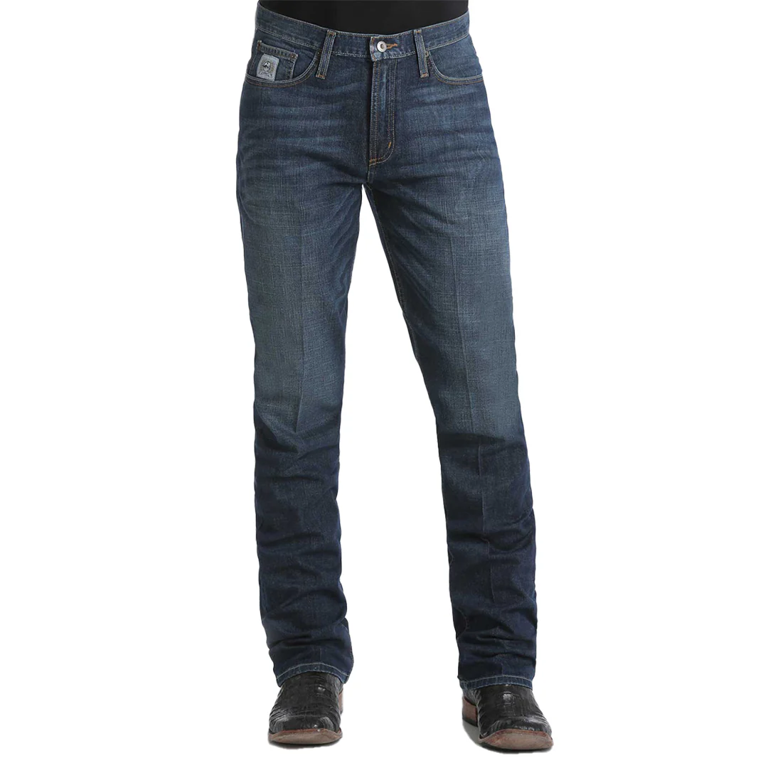 Cinch Men's Silver Label Performance Stretch Mid Rise Slim Fit Straight Leg Jeans - Image 2