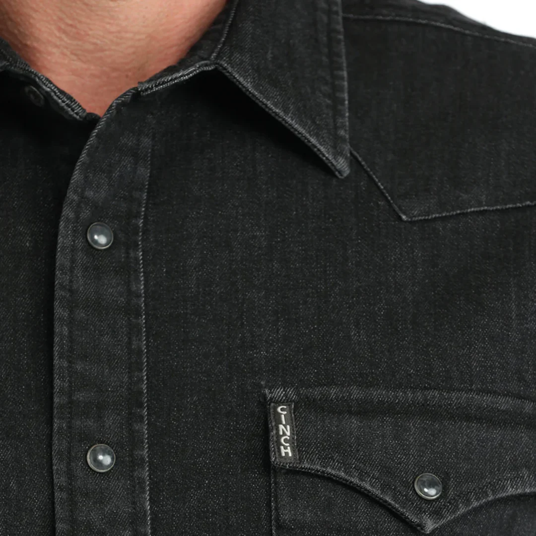 Cinch Men's Western Long Sleeve Snap Shirt - Image 3