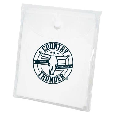 Country Thunder Logo Disposable Rain Poncho