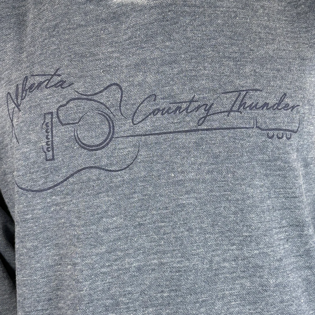 Country Thunder Unisex Guitar Hoodie - Image 2