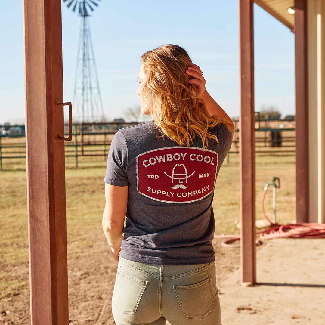 Cowboy Cool Unisex The Buckle T-Shirt - Image 4