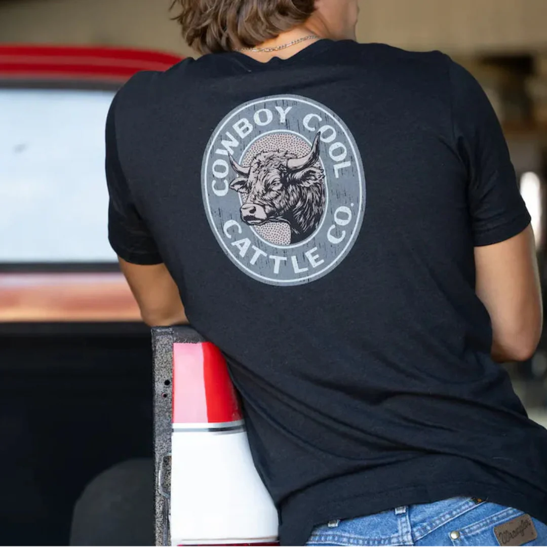 Cowboy Cool Unisex Cattle Company T-Shirt - Image 3