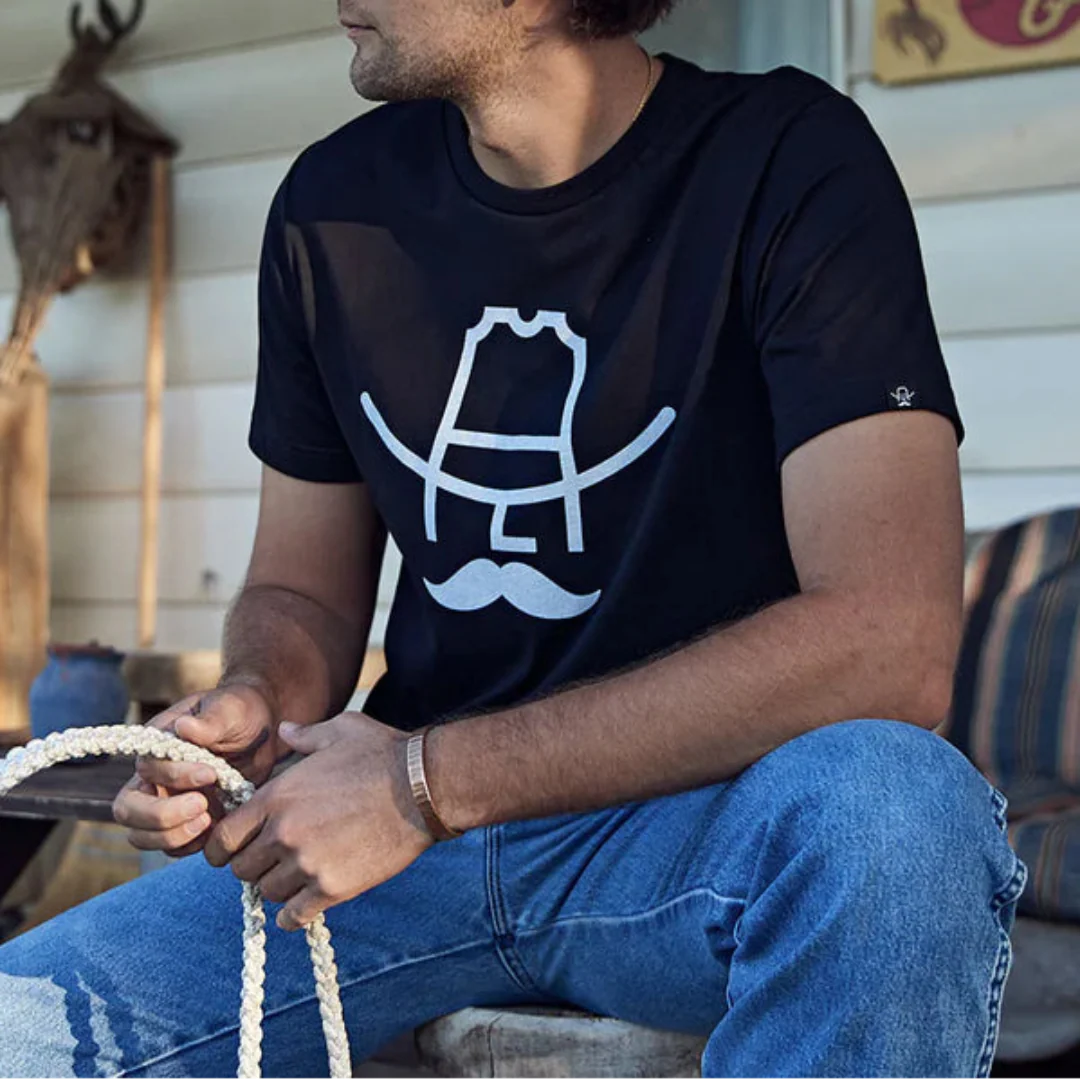 Cowboy Cool Unisex Hank T-Shirt - Image 3
