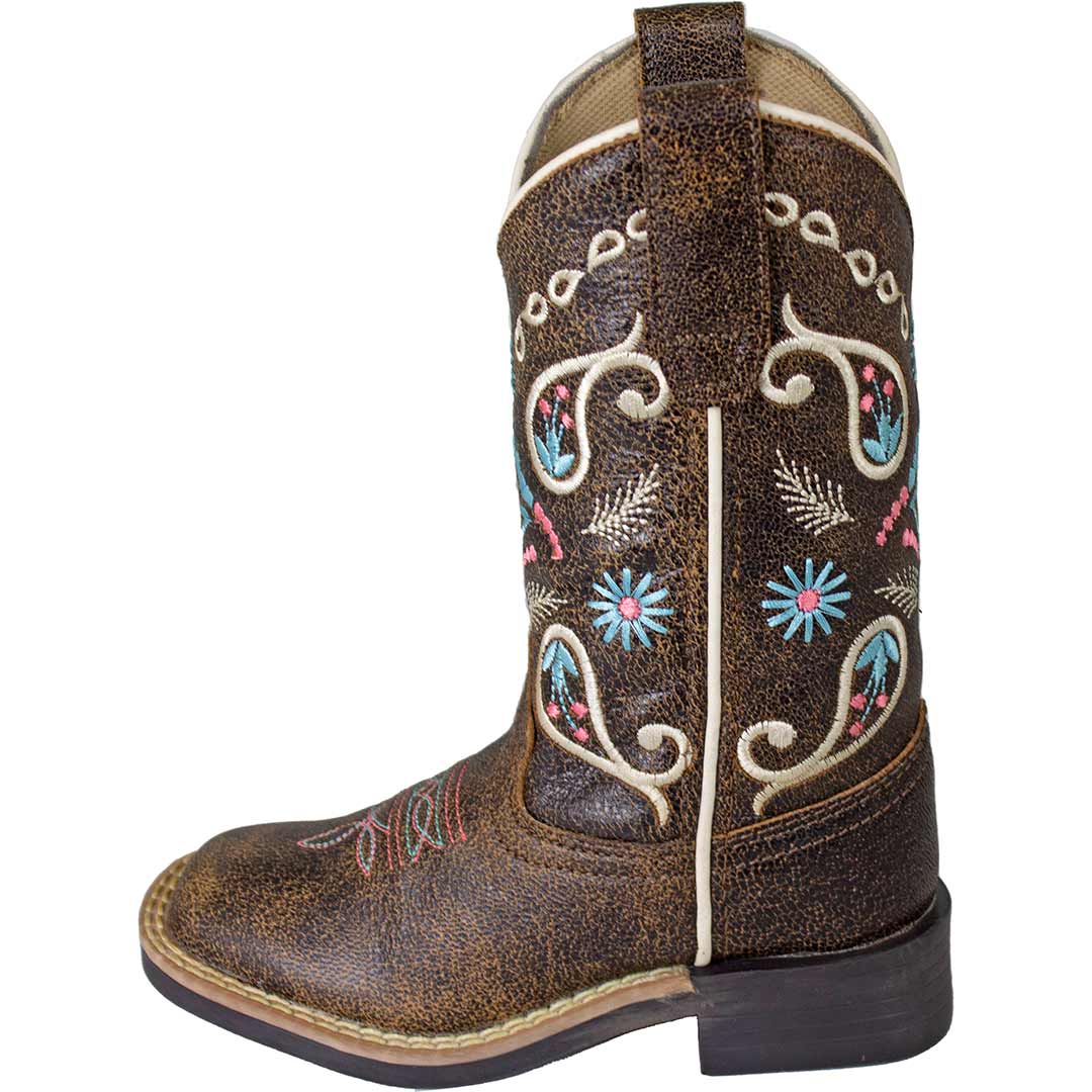 Cowgirl Legend Girls' Paisley Stitched Cowgirl Boots - Image 2