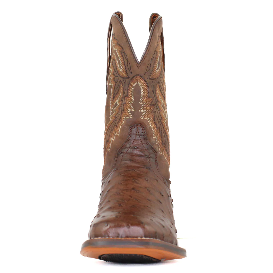 Dan Post Men's Alamosa Full Quill Ostrich Cowboy Boots - Image 3