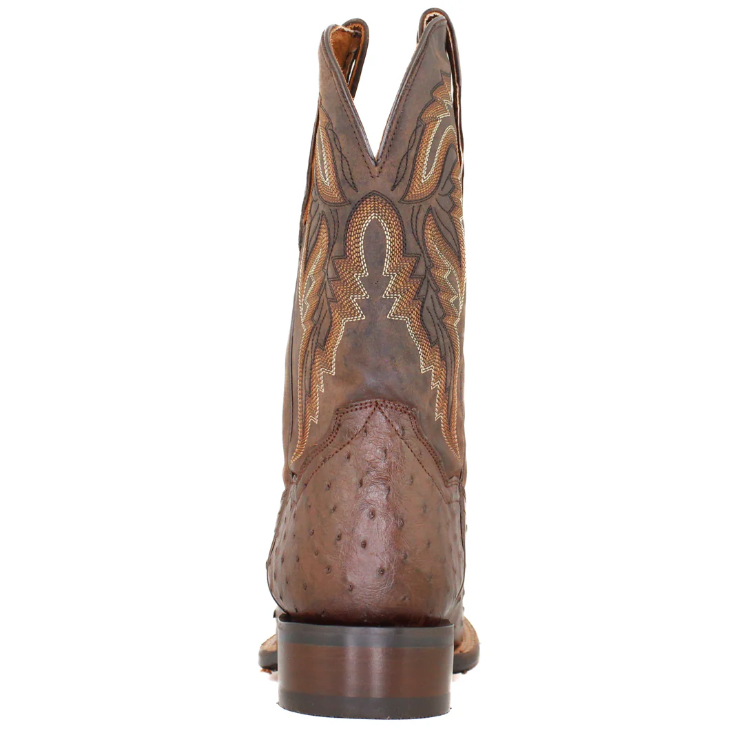 Dan Post Men's Alamosa Full Quill Ostrich Cowboy Boots - Image 4