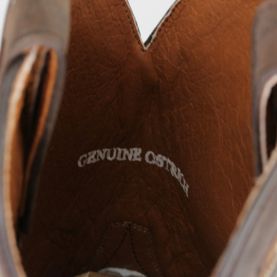 Dan Post Men's Alamosa Full Quill Ostrich Cowboy Boots - Image 7
