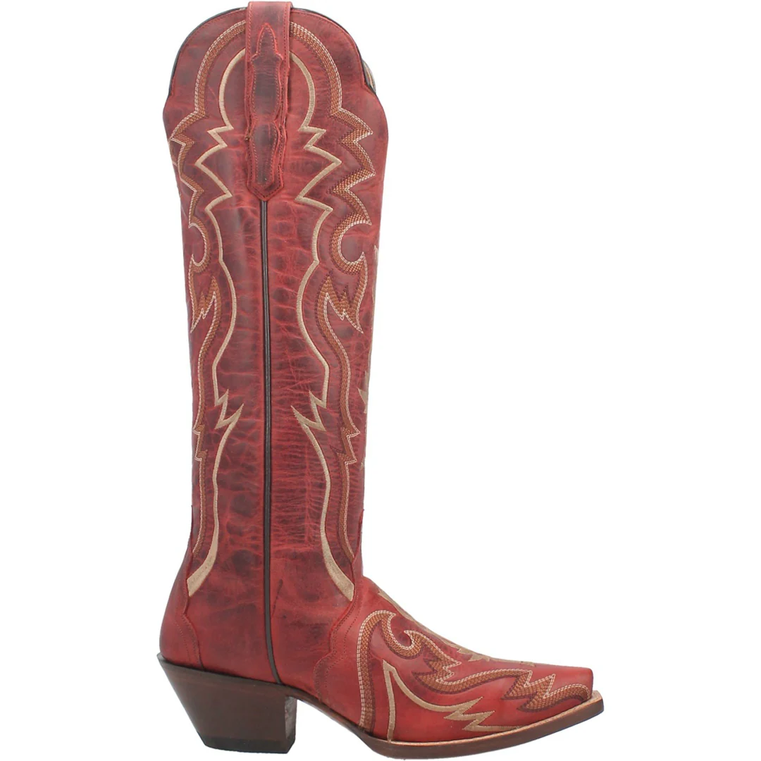 Dan Post Women's Silvie Leather Cowgirl Boots - Image 3