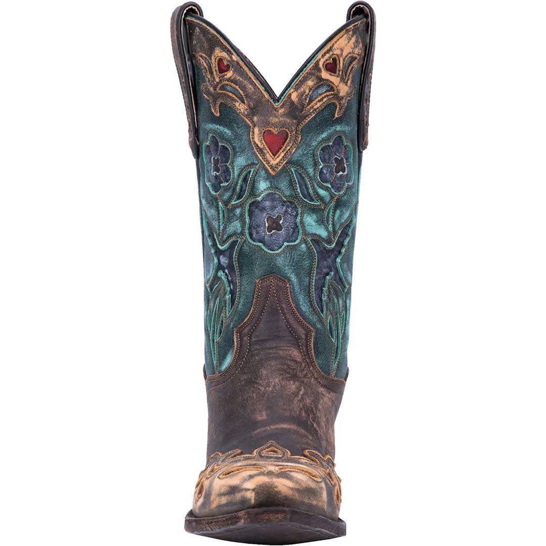 Dan Post Women's Vintage Bluebird Snip Toe Cowgirl Boots - Image 5