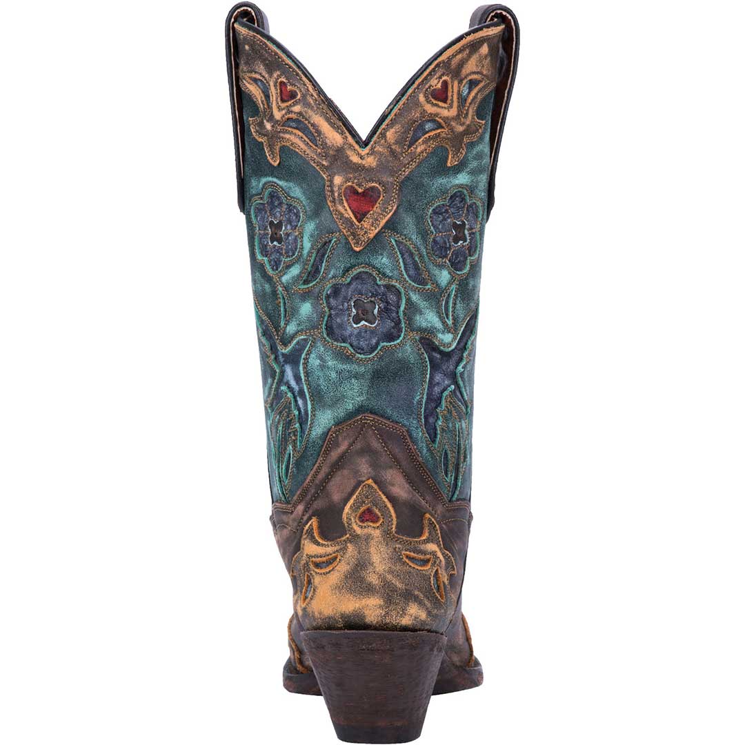 Dan Post Women's Vintage Bluebird Snip Toe Cowgirl Boots - Image 6