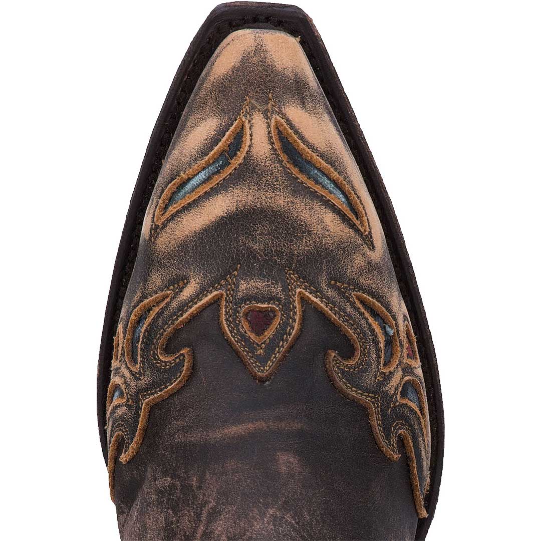 Dan Post Women's Vintage Bluebird Snip Toe Cowgirl Boots - Image 7