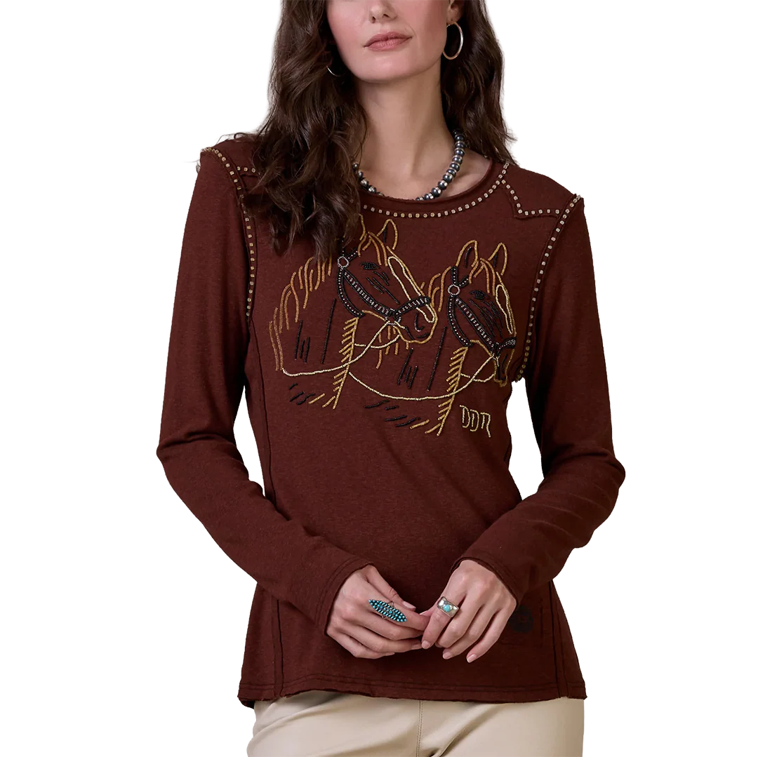 Double D Ranch Women's Clippety Clop Blouse