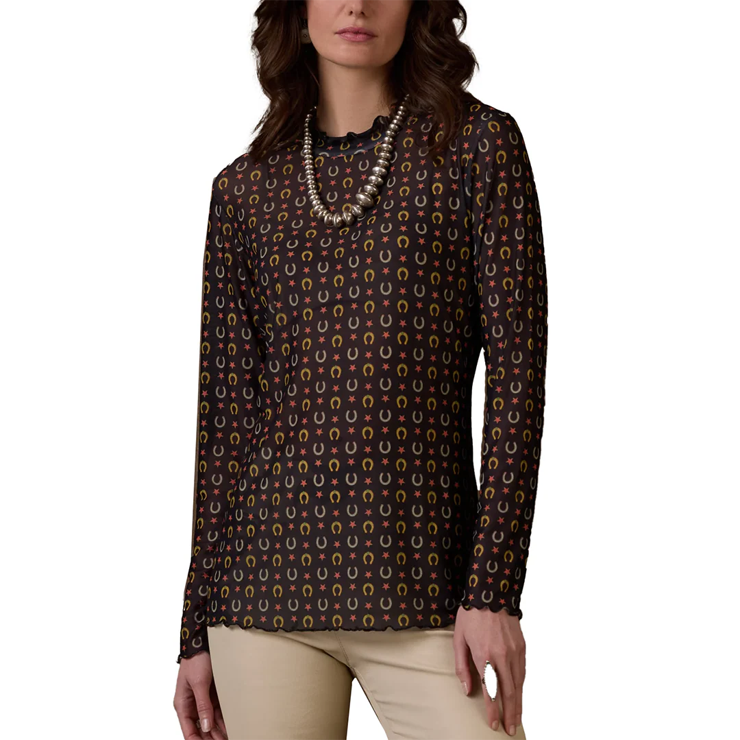 Double D Ranch Women's Hard Luck Long Sleeve Blouse