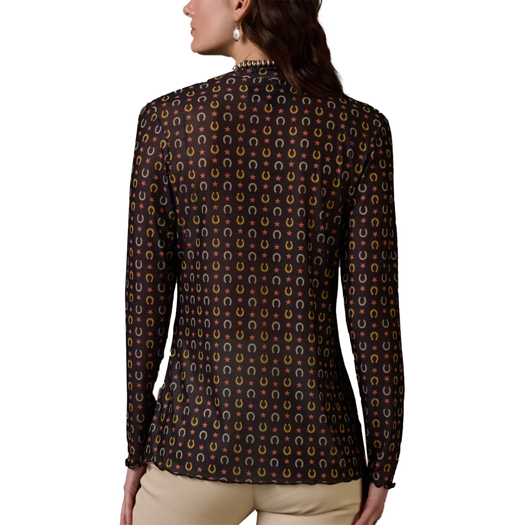 Double D Ranch Women's Hard Luck Long Sleeve Blouse - Image 2