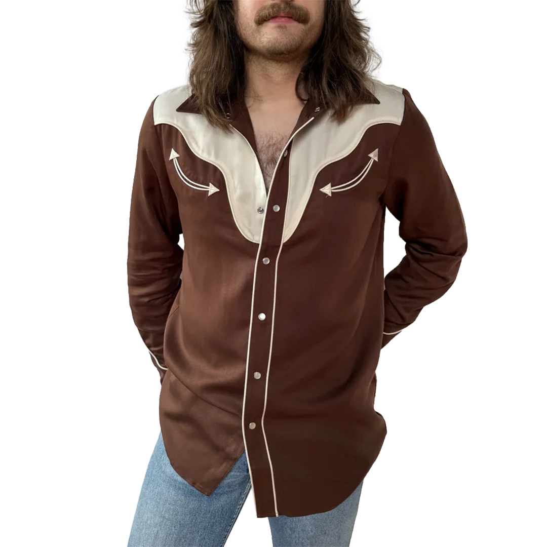 H Bar C Men's San Juan Long Sleeve Snap Shirt