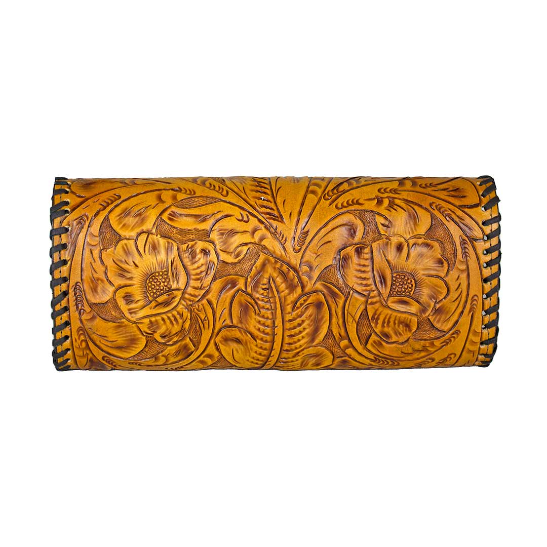 Juan Antonio Hand Tooled Latch Crossbody Clutch - Image 6