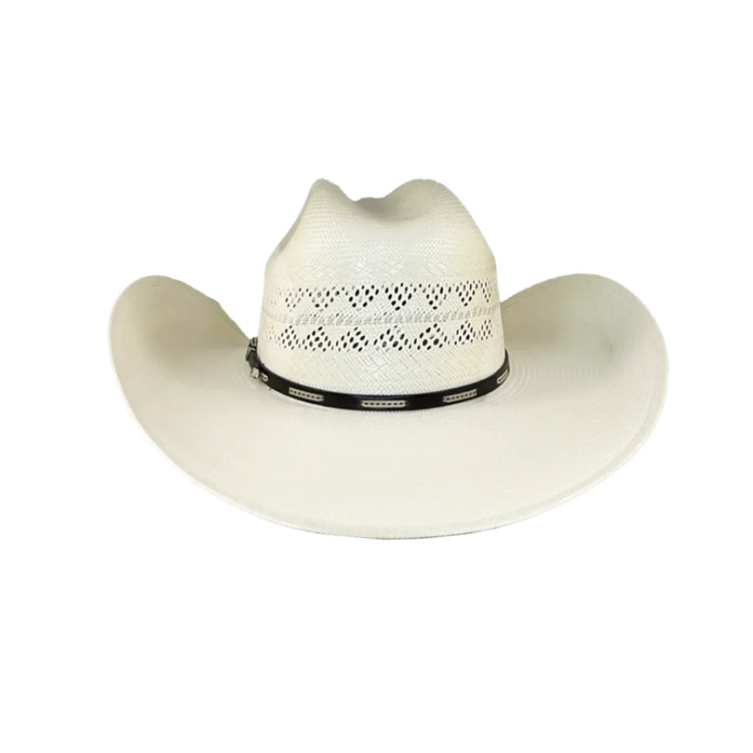 Justin 10X Buckhorn Straw Cowboy Hat - Image 3