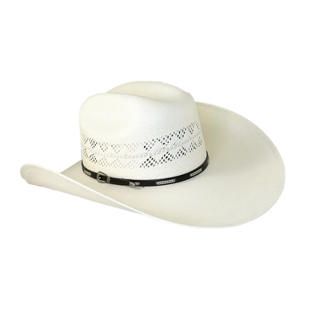 Justin 10X Buckhorn Straw Cowboy Hat - Image 4