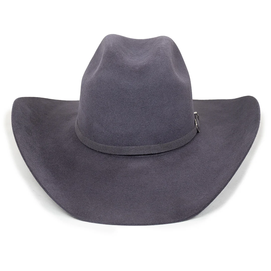 Justin Bent Rail Kermit 6X Fur Felt Cowboy Hat - Image 3