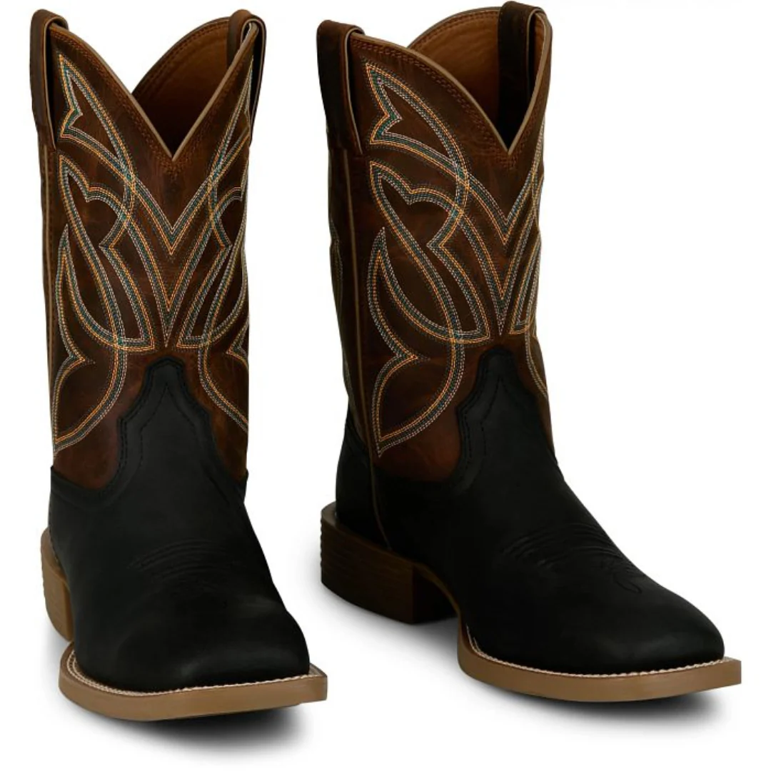 Justin Men's Daymoney 11" Western Boots - Image 8