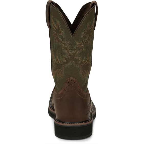 Justin Men's Driller Cowboy Boots - Image 3
